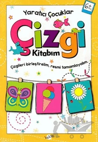 Çizgi Kitabım 6 Yaş - Yaratıcı Çocuklar – Kolektif – Kukla Yayınları kitap kapağı