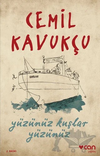 Yüzünüz Kuşlar Yüzünüz – Cemil Kavukçu – Can Yayınları kitap kapağı