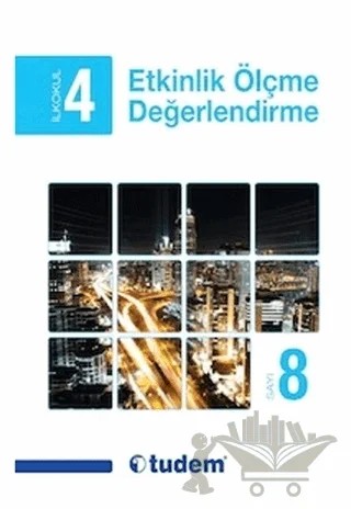 4. Sınıf Etkinlik Ölçme ve Değerlendirme Dergisi Seti ( 8'li ) – Tudem Yayınları kitap kapağı