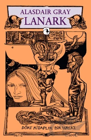 Lanark – Alasdair Gray – Metis Yayınları kitap kapağı