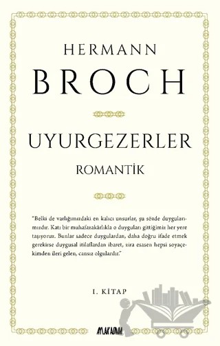 Uyurgezerler – Hermann Broch – Aylak Adam Kültür Sanat Yayıncılık kitap kapağı