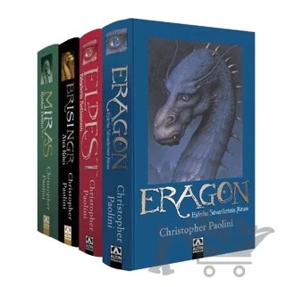 Miras Döngüsü - 4 Kitap Takım – Christopher Paolini – Altın Kitaplar kitap kapağı