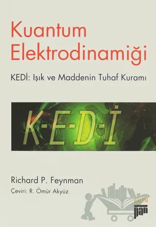 Kuantum Elektrodinamiği – Richard P. Feynman – Pan Yayıncılık kitap kapağı