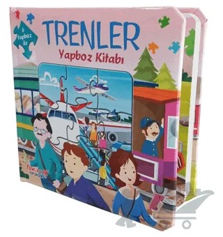 Trenler Yapboz Kitabı – Kolektif – Yumurcak Yayınları kitap kapağı