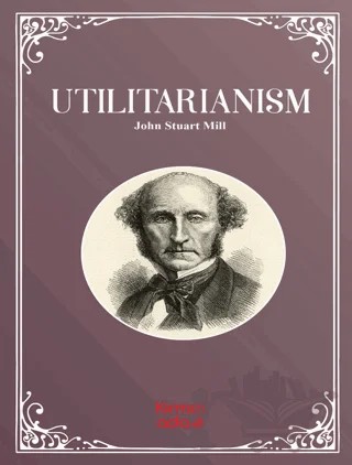 Utilitarianism – John Stuart Mill – Kırmızı Ada Yayınları kitap kapağı