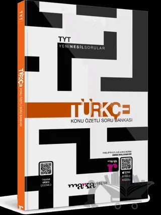 2023 TYT Türkçe Konu Özetli Yeni Nesil Soru Bankası Tamamı Video Çözümlü – Kolektif – Marka Yayınları kitap kapağı