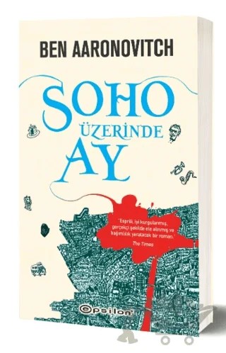 Soho Üzerinde Ay – Ben Aaronovitch – Epsilon Yayınevi kitap kapağı