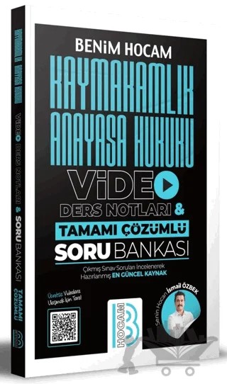 Kaymakamlık Anayasa Hukuku Video Ders Notları ve Tamamı Çözümlü Soru Bankası – İsmail Özbek – Benim Hocam Yayınları kitap kapağı