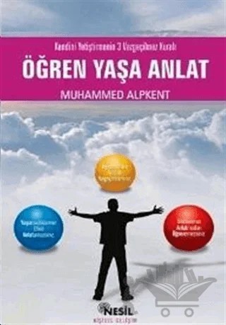 Öğren Yaşa Anlat Kendini Yetiştirmenin 3 Vazgeçilmez Kuralı – Muhammed Alpkent – Nesil Yayınları kitap kapağı