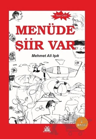 Menüde Şiir Var – Mehmet Ali Işık – Artshop Yayıncılık kitap kapağı