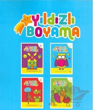 Yıldızlı Boyama 4 Kitap – Kolektif – Ema Çocuk kitap kapağı