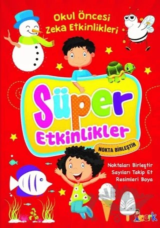 Noktaları Birleştir - Süper Etkinlikler – Kolektif – Bıcırık Yayınları kitap kapağı