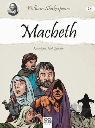 Macbeth – William Shakespeare – 1001 Çiçek Kitaplar kitap kapağı