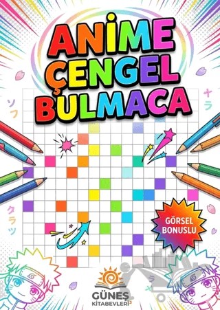 Anime Çengel Bulmaca – Kolektif – Güneş Kitabevleri Yayınları kitap kapağı