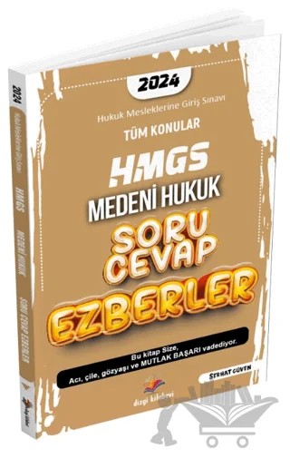 HMGS Medeni Hukuk Soru Cevap Ezberler – Serhat Güven – Dizgi Kitap kitap kapağı