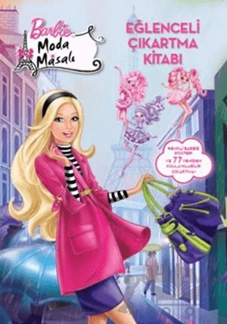 Barbie Moda Masalı - Eğlenceli Çıkartma Kitabı – Kolektif – Doğan Egmont Yayıncılık kitap kapağı