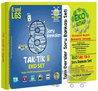 8. Sınıf LGS Tüm Dersler Taktikli Eko Soru Bankası Seti – Kolektif – Tonguç Akademi kitap kapağı