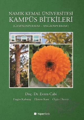 Namık Kemal Üniversitesi Kampüs Bitkileri – Evren Cabi – Hiperlink Yayınları kitap kapağı