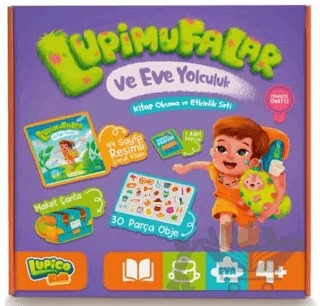 Lupimufalar ve Eve Yolculuk – Fadime Kıymık – Lupico Kids kitap kapağı
