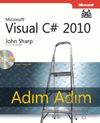 Adım Adım Microsoft Visual C# 2010 – John Sharp – Arkadaş Yayınları kitap kapağı