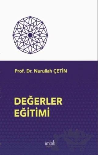 Değerler Eğitimi – Nurullah Çetin – İmbik Yayınları kitap kapağı