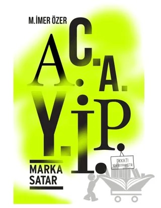 Acayip – M. İmer Özer – ELMA Yayınevi kitap kapağı