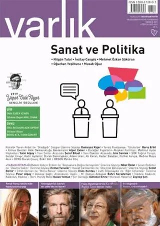 Varlık Edebiyat ve Kültür Dergisi Sayı: 1342 Temmuz 2019 – Varlık Dergisi Yayınları kitap kapağı