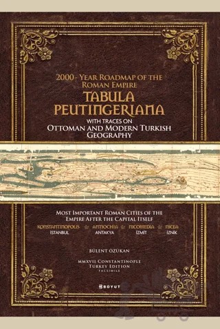 Tabula Peutingeriana – Bülent Özükan – Boyut Yayın Grubu kitap kapağı