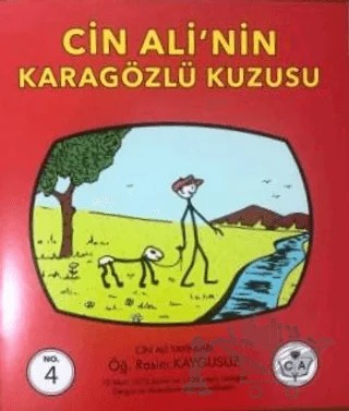 Cin Ali'nin Karagözlü Kuzusu – Rasim Kaygusuz – Cin Ali Yayınları kitap kapağı