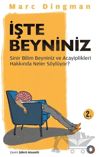 İşte Beyniniz – Marc Dingman – Orenda kitap kapağı