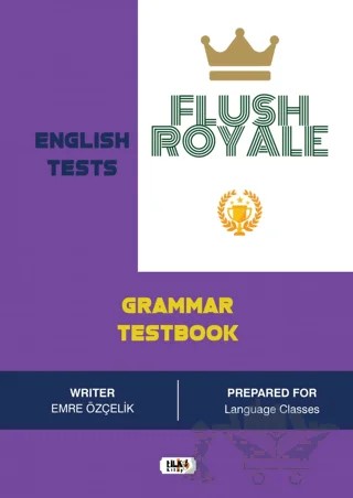 Flush Royale Grammar Testbook – Emre Özçelik – Tilki Kitap kitap kapağı