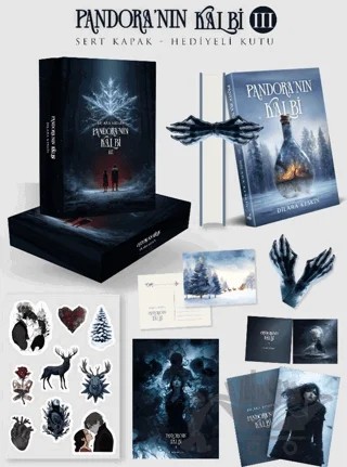 Pandora'nın Kalbi 3 - Hediye Kutulu – Dilara Keskin – İndigo Kitap kitap kapağı