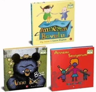 Annemi Seviyorum Set - Organik (3 Kitap Takım) – Pip Jones, Ryan Higgins, Todd Parr – Beyaz Balina Yayınları kitap kapağı