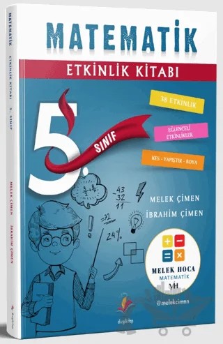 5. Sınıf Matematik Etkinlik Kitabı – Melek Çimen – Dizgi Kitap kitap kapağı