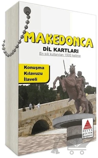 Makedonca Dil Kartları – Svetlana Angeleska – Delta Kültür Yayınevi kitap kapağı