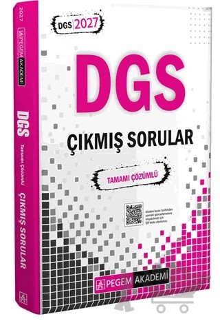 2027 DGS Çıkmış Sorular Tamamı Çözümlü – Kolektif – Pegem Akademi Yayıncılık kitap kapağı
