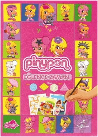 Pinypon - Aktivite Kitabı – Kolektif – Çocuk Gezegeni kitap kapağı