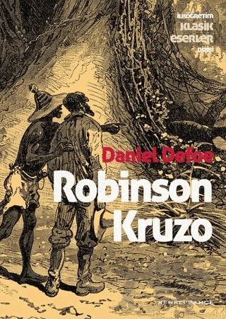 Robinson Kruzo – Daniel Defoe – Renkli Bahçe Yayınları kitap kapağı