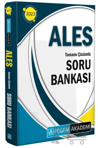 2023 ALES Tamamı Çözümlü Soru Bankası – Kolektif – Pegem Akademi Yayıncılık kitap kapağı