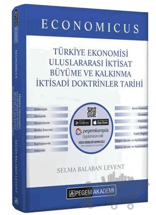 KPSS A Grubu Economicus Türkiye Ekonomisi, Uluslararası İktisat, Büyüme ve Kalkınma, İktisadi Doktri – Kolektif – Pegem Akademi Yayıncılık kitap kapağı