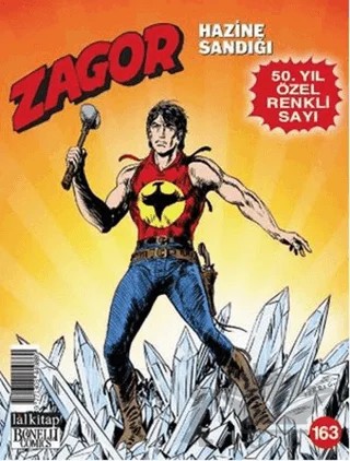 Zagor Hazine Sandığı Sayı: 163 – Lal Kitap kitap kapağı