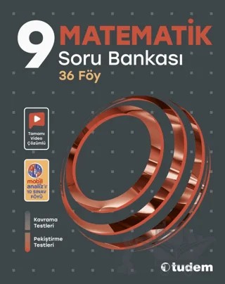 9. Sınıf Matematik Soru Bankası Tudem Yayınları – Kolektif – Tudem Yayınları - Bayilik kitap kapağı