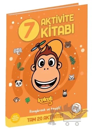 Kukuli Aktivite Kitabı - 7 – Buket Kurt, Serhat Akdeniz – Beta Kids kitap kapağı