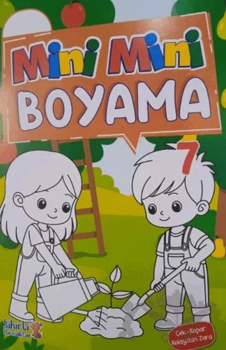 Mini Mini Boyama Çek-Kopar Kolaydan Zora – Kolektif – Sihirli Parmaklar Yayınları kitap kapağı