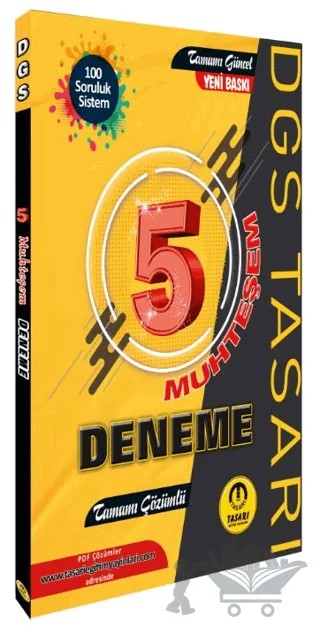 DGS 5 Muhteşem Çözümlü Deneme – Kolektif – Tasarı Eğitim Yayınları kitap kapağı