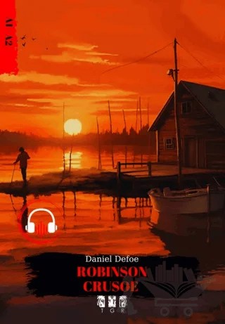 Robinson Crusoe – Daniel Defoe – TGR Yayıncılık kitap kapağı