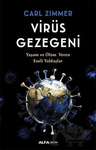 Virüs Gezegeni – Carl Zimmer – Alfa Yayınları kitap kapağı