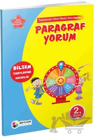 2. Sınıf Paragraf Yorum – Kollektif – Dört Renk Yayınları kitap kapağı