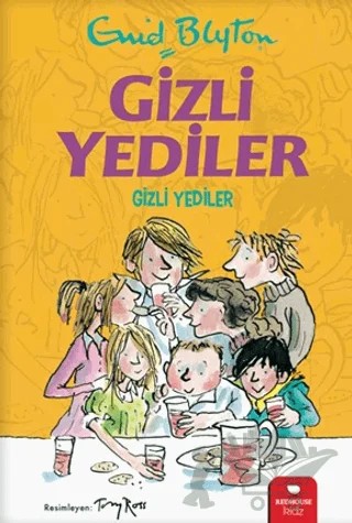 Gizli Yediler - Gizli Yediler – Enid Blyton – Redhouse Kidz Yayınları kitap kapağı