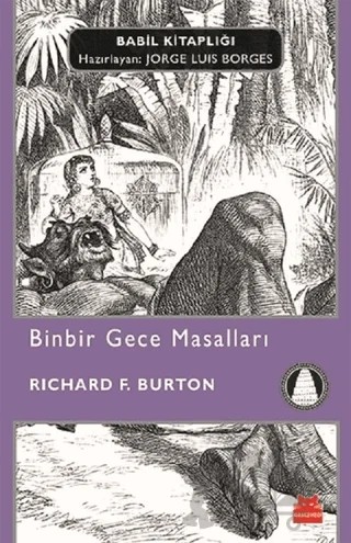 Binbir Gece Masalları – Richard F. Burton – Kırmızı Kedi Yayınevi kitap kapağı